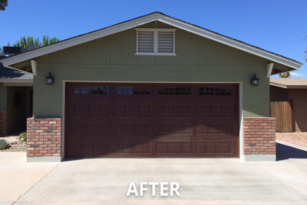 carport-to-garage conversion in Phoenix AZ