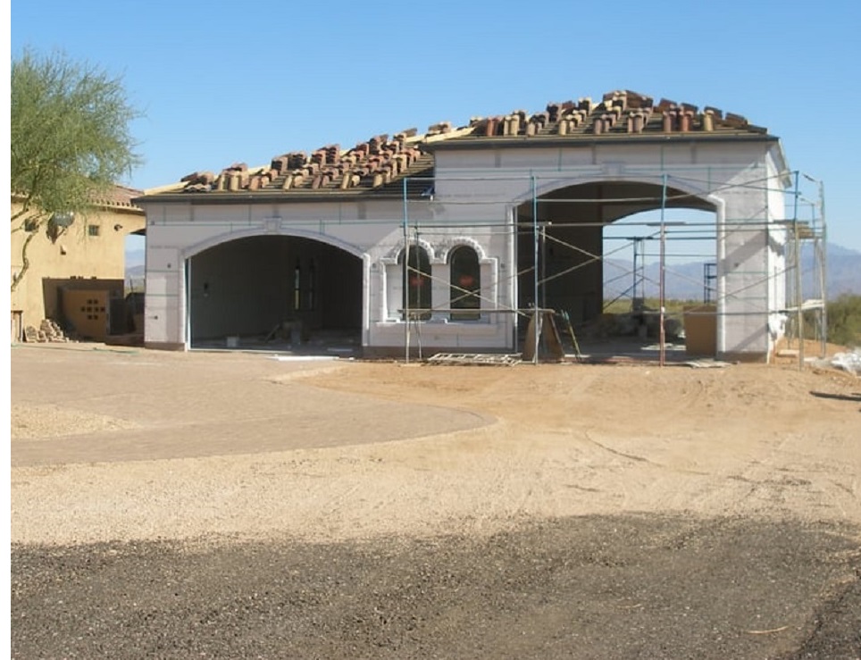 RV Garage construction in AZ